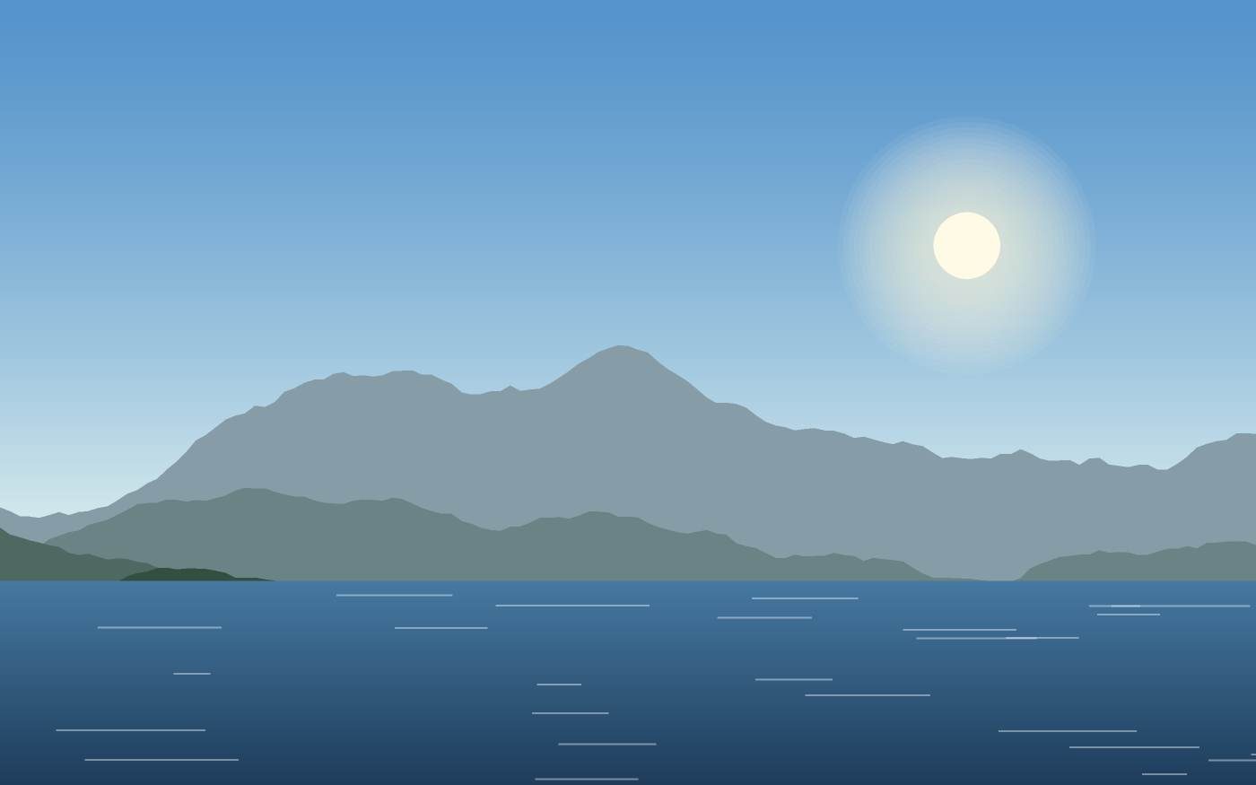 Landschaftsillustration