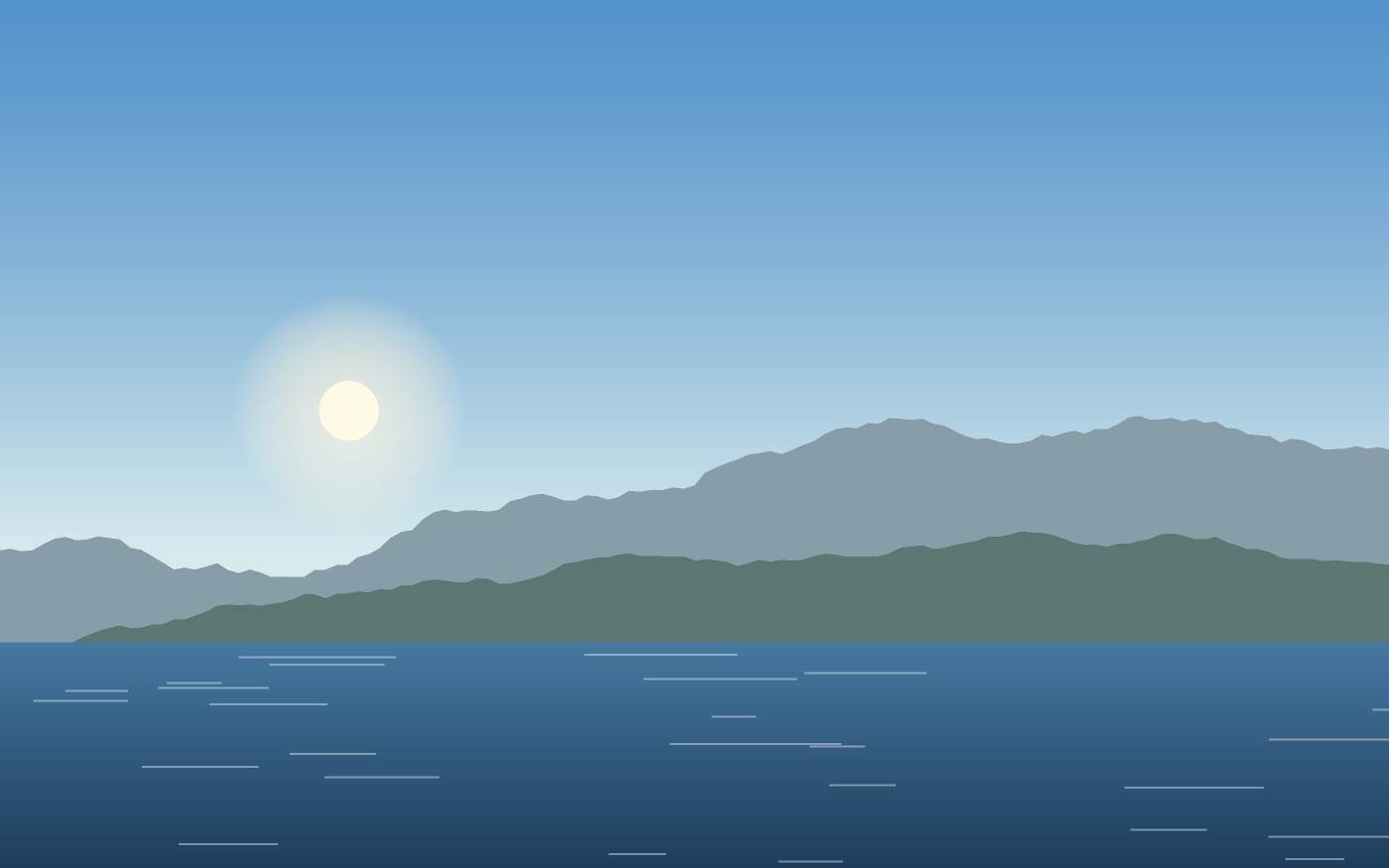 Landschaftsillustration