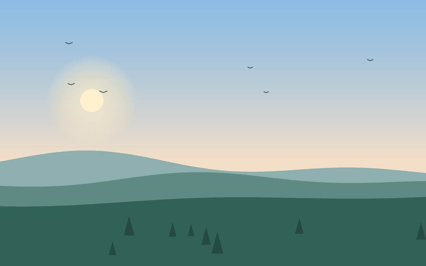 Landskabsillustration