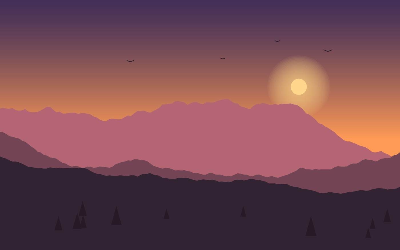 Landskabsillustration