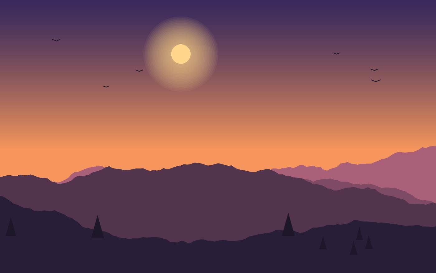 Illustration de paysage