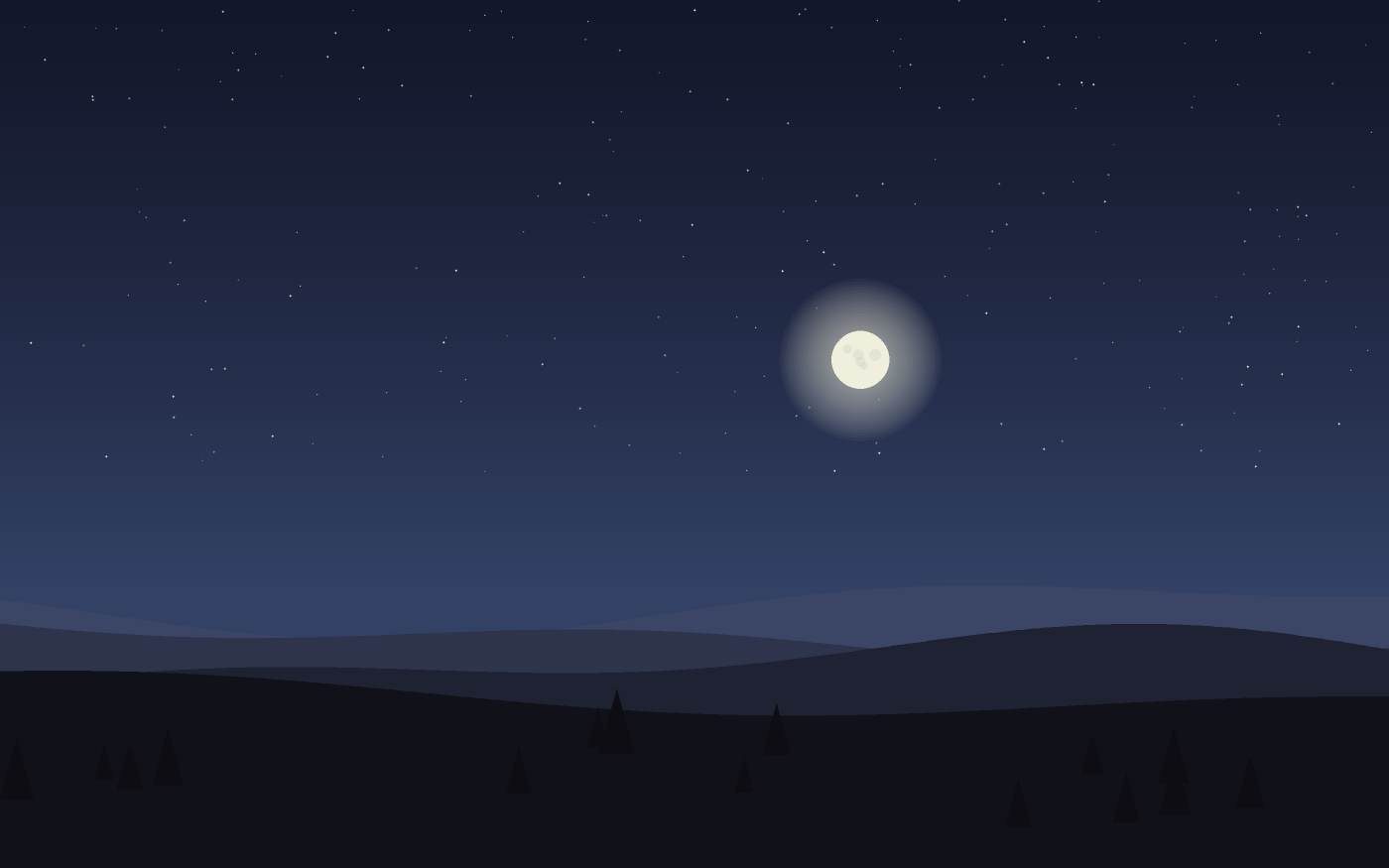 Illustrazione di un paesaggio