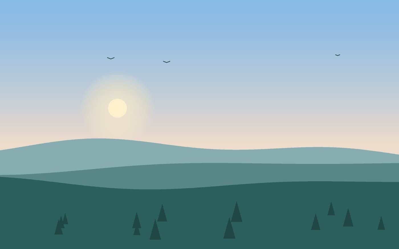 Landschapsillustratie