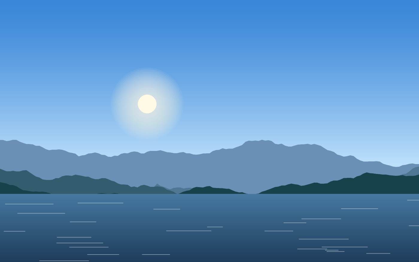 Ilustracja krajobrazu