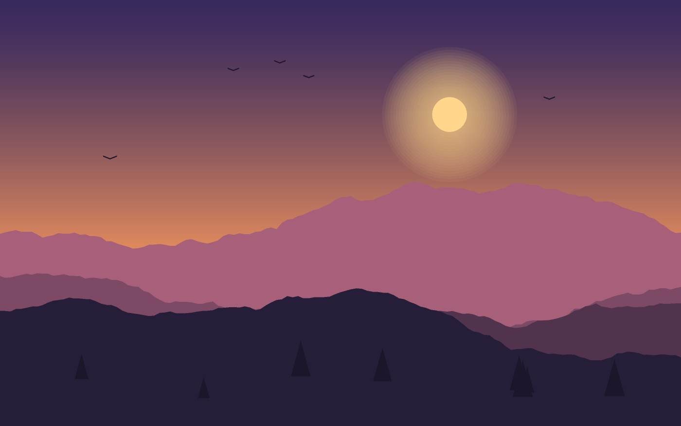 Landscape illustration