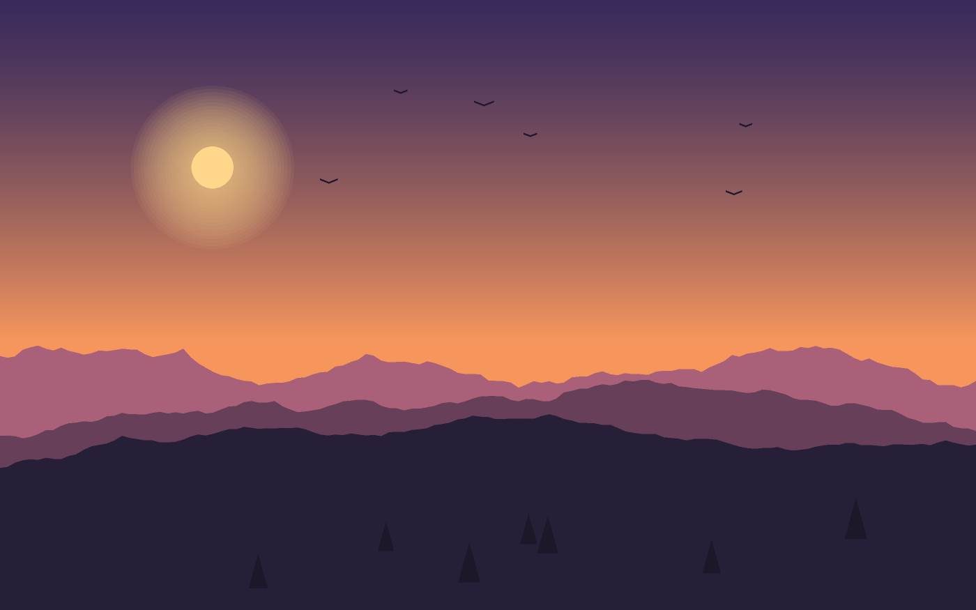 Landscape illustration